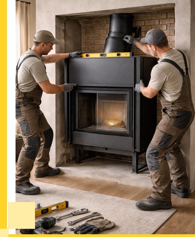 Установка каминных топок в Курске под ключ от 18763 р. | ЭриданКус