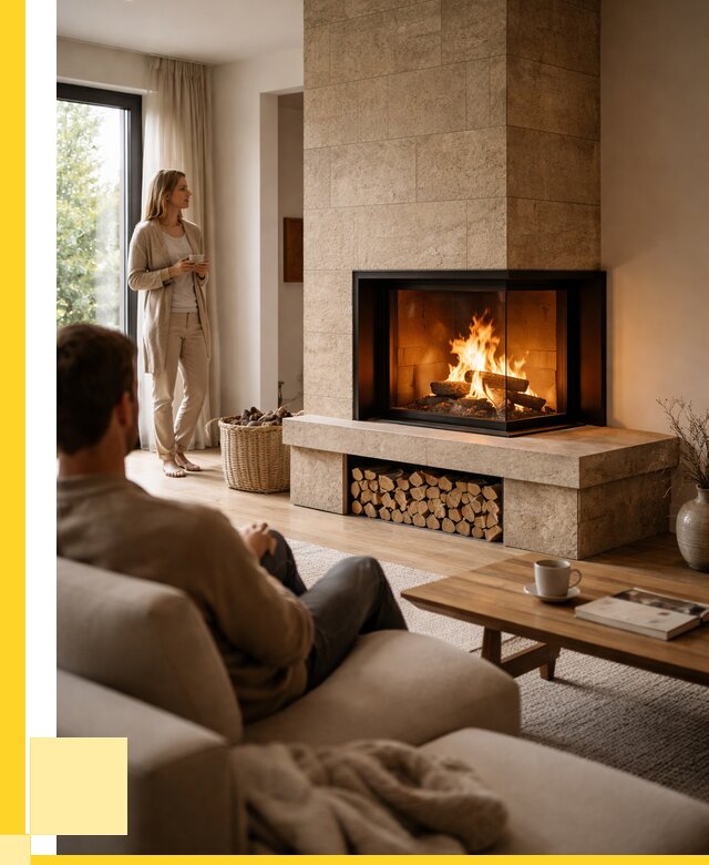 Угловые камины из кирпича установка в Курске от 156360 р. ЭриданКус