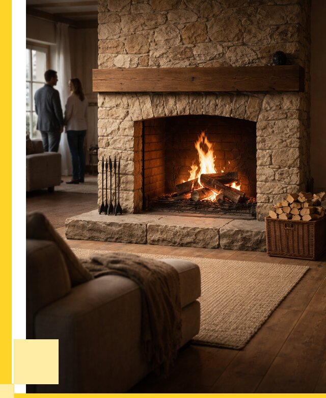 Открытые камины под ключ в Курске от 156360 р. ЭриданКус