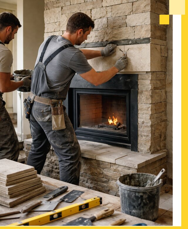 Проектирование и установка открытых каминов в Курске