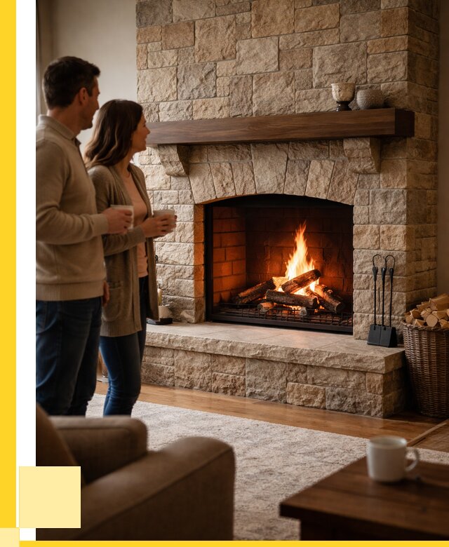 Каменные камины на заказ в Курске от 187632 р. | ЭриданКус