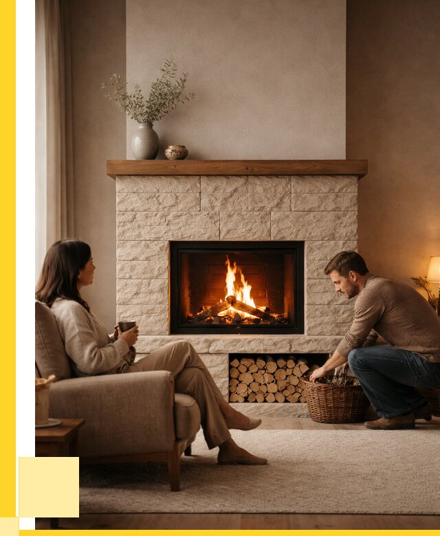 Камины для дома в Курске под ключ от 156360 р. | ЭриданКус