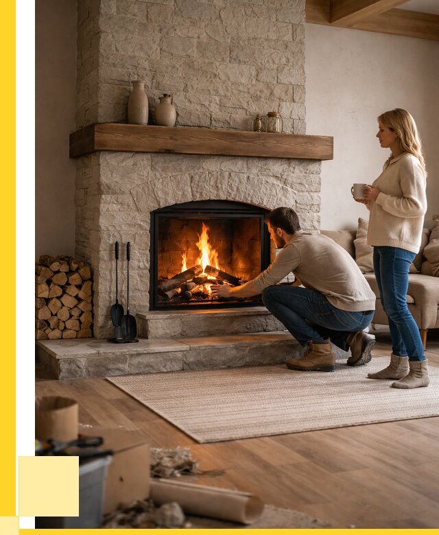 Камины для загородного дома в Курске от 364840 р., ЭриданКус