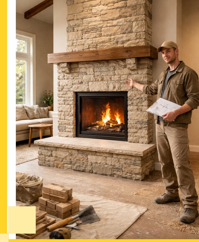 Камины под ключ в Курске от 187632 р. | ЭриданКус — установка