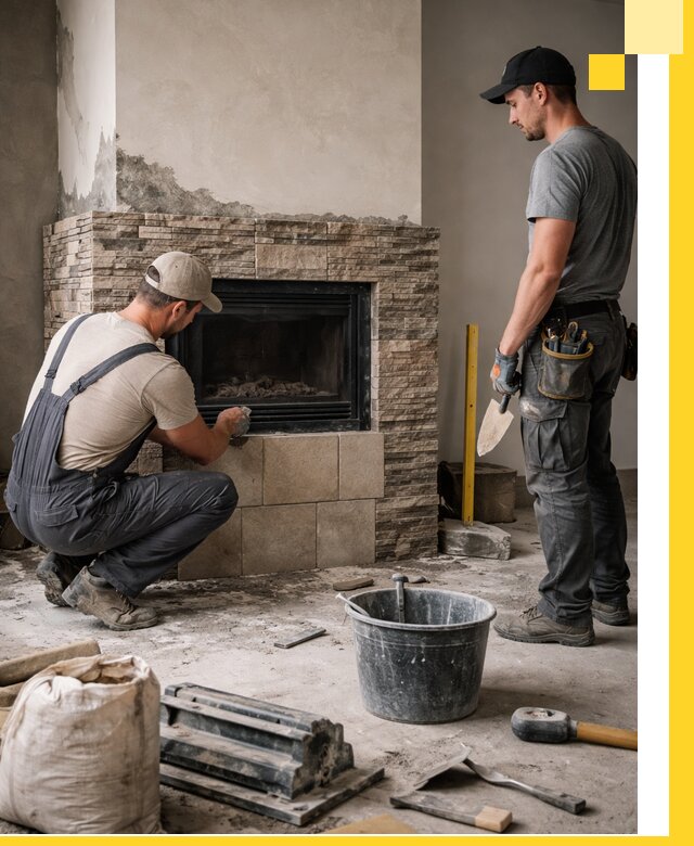 Камины под ключ в Курске: проект, изготовление и монтаж