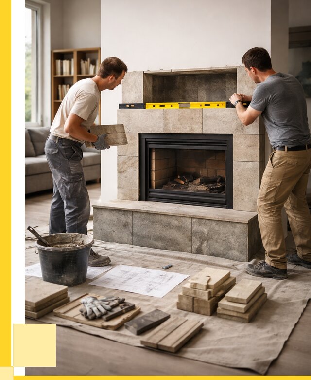 Монтаж каминов и установка в Курске от 46908 р. | ЭриданКус