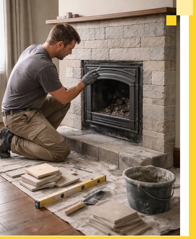 Профессиональный ремонт каминов в Курске восстановление и сервис