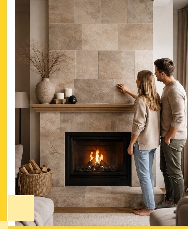 Облицовка каминов керамогранитом в Курске от 4691 р. | ЭриданКус