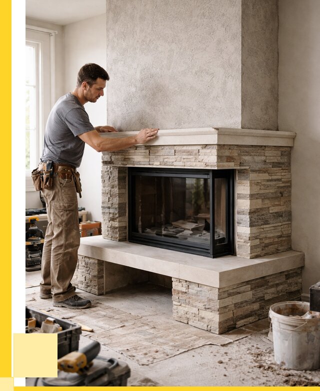 Изготовление каминов под ключ в Курске от 156360 р. | ЭриданКус