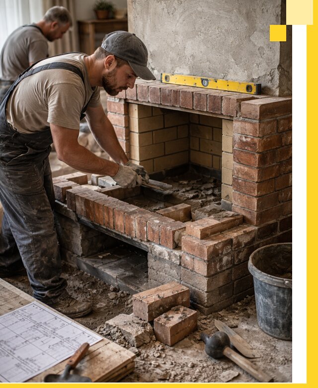 Изготовление и установка каминопечей под ключ в Курске