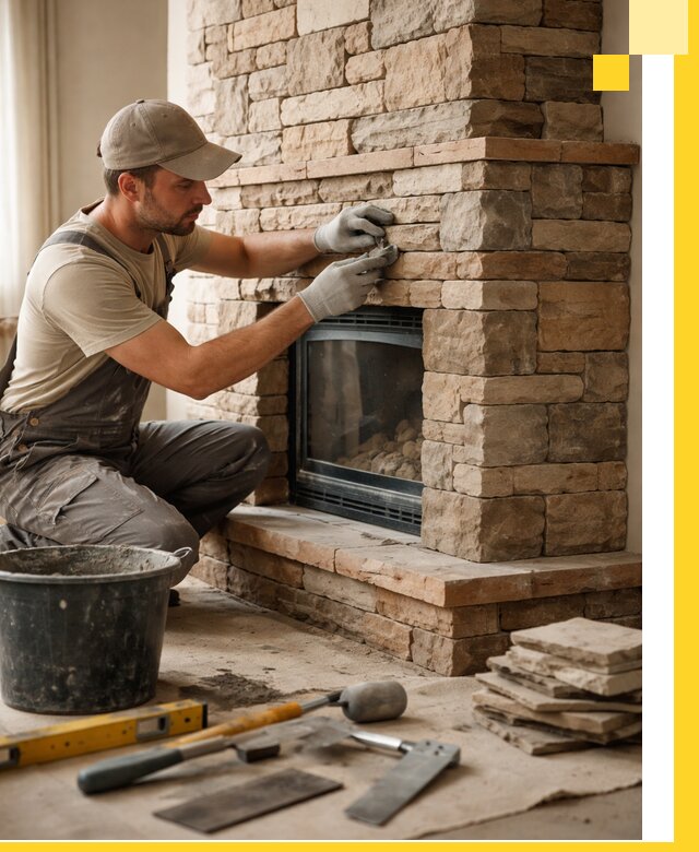 Проектирование и установка печей-каминов под ключ в Курске