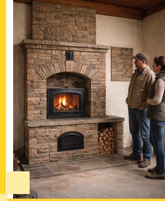 Кирпичная печь под ключ в Курске от 156360 р. | ЭриданКус