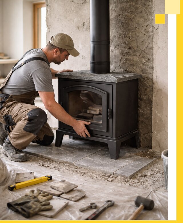 Профессиональный монтаж печей и каминов в Курске под ключ