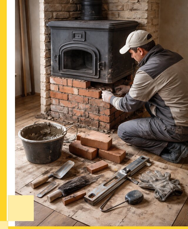 Ремонт печей в Курске от 12509 р., услуги печника ЭриданКус