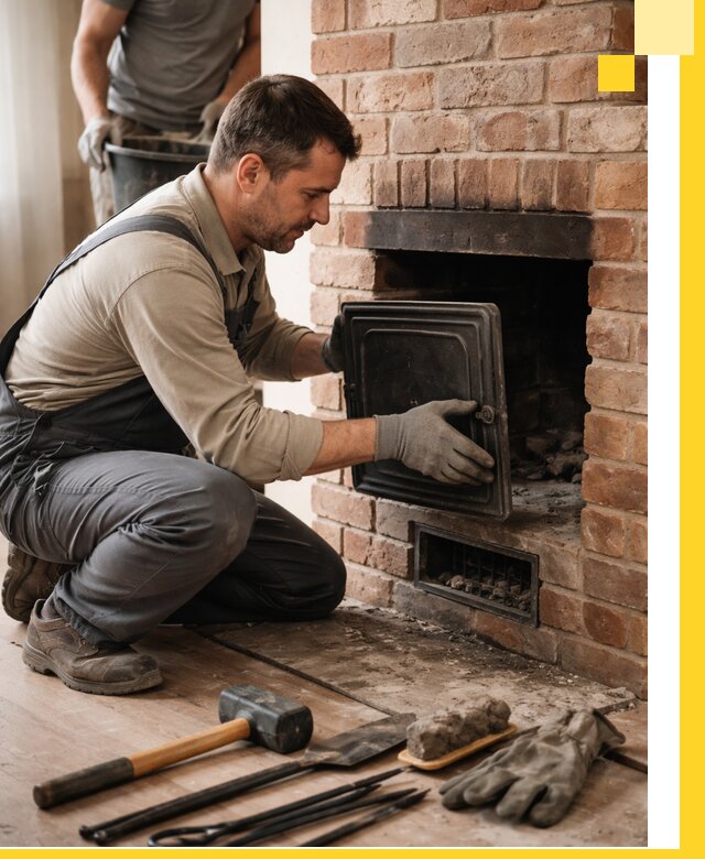 Ремонт печей в Курске с гарантией качества и безопасности