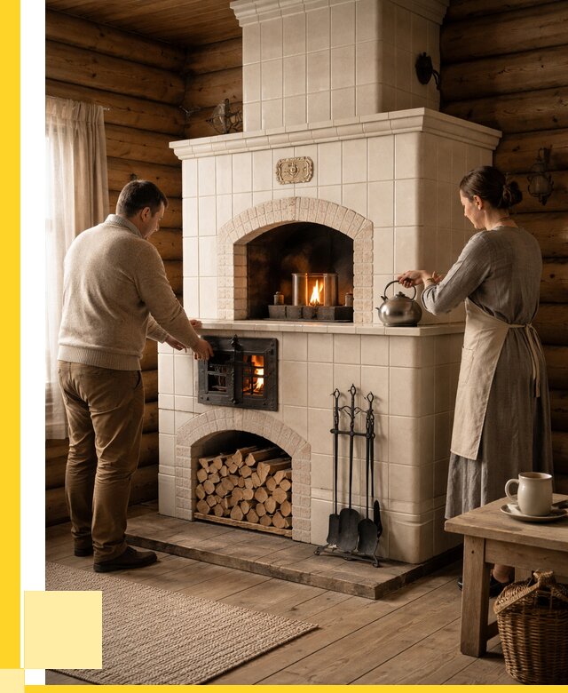 Русские печи в Курске: установка от 156360 р. ЭриданКус