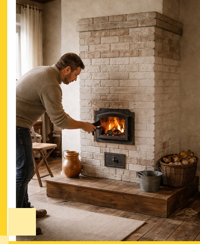 Печь голландка из кирпича в Курске от 88604 р. | ЭриданКус