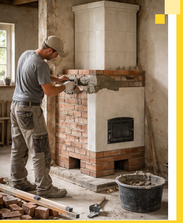 Изготовление и установка печей-голландок под ключ в Курске