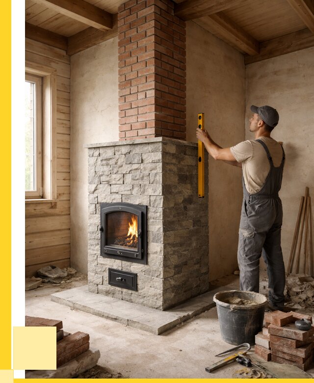 Печи и дымоходы под ключ в Курске от 46908 р., ЭриданКус