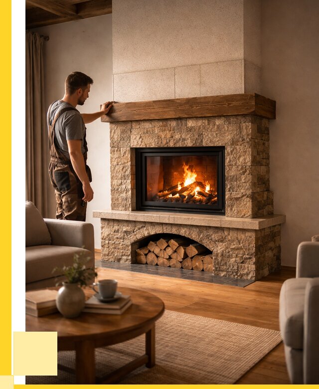 Печи камины для дома под ключ в Курске от 57332 р. | ЭриданКус