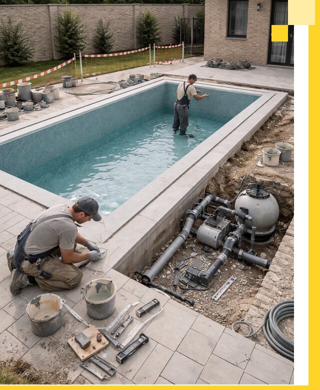 Строительство бассейнов под ключ в Курске: проекты и монтаж