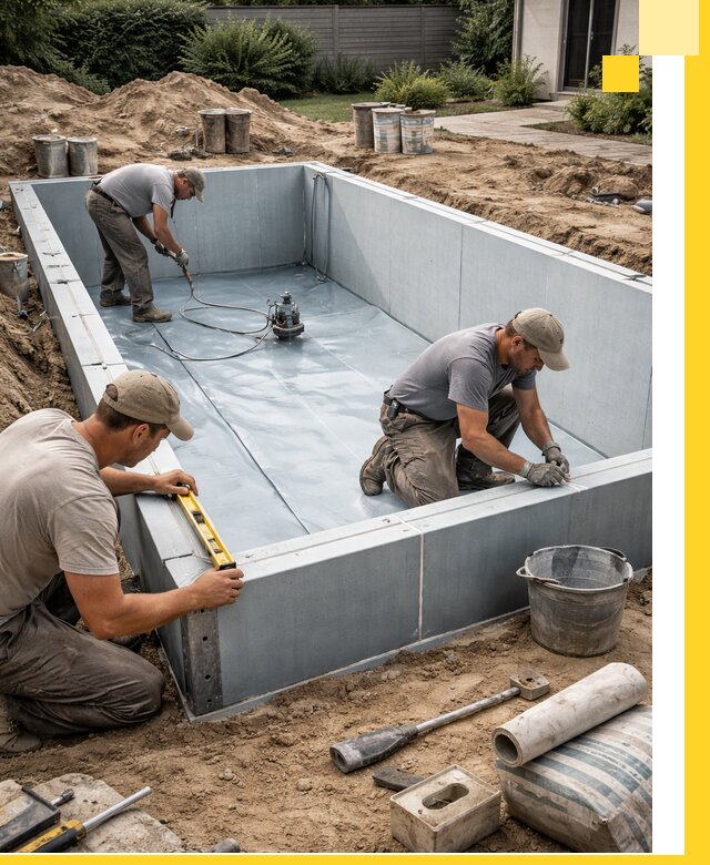 Профессиональный монтаж бассейнов под ключ в Курске с гарантией