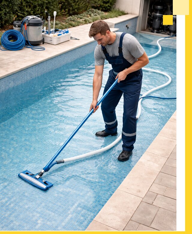 Профессиональная чистка бассейнов и фильтров в Курске под ключ