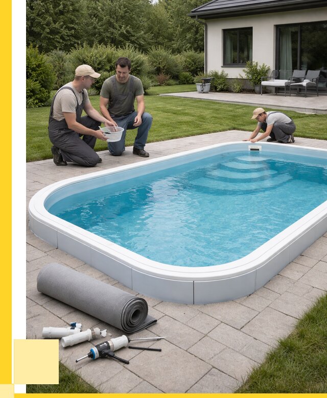 Пластиковый бассейн купить в Курске от 260600 р., ЭриданКус