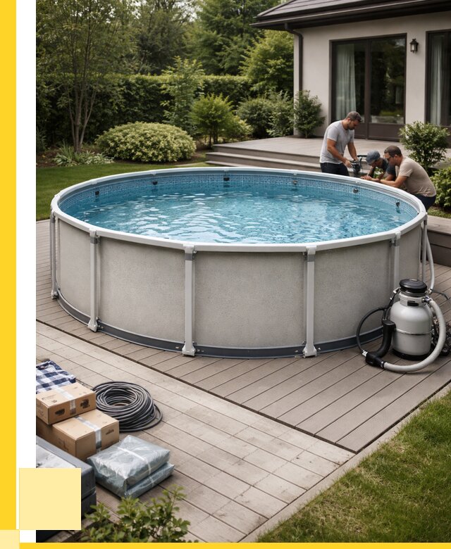 Купить каркасные бассейны в Курске от 46908 р. | ЭриданКус