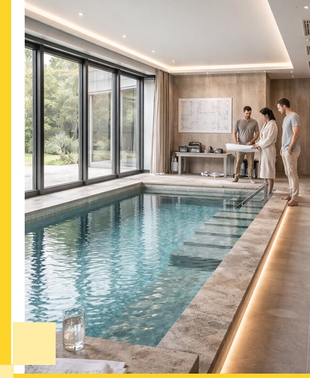 Закрытые бассейны под ключ в Курске от 2606000 р. | ЭриданКус