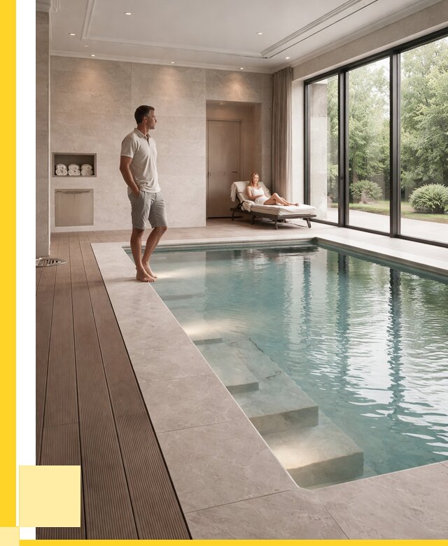 Бассейны в коттедже под ключ в Курске от 1250880 р. | ЭриданКус