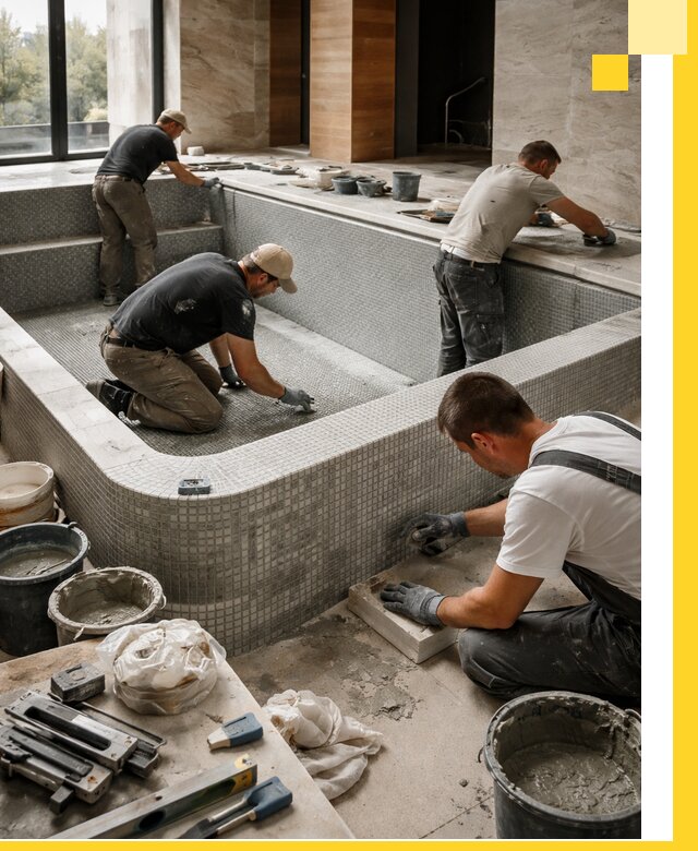 Строительство и установка СПА бассейнов под ключ в Курске