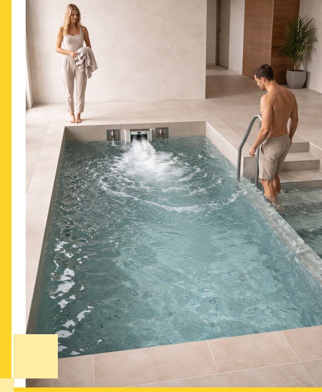 Бассейн с противотоком в Курске от 260600 р. | ЭриданКус