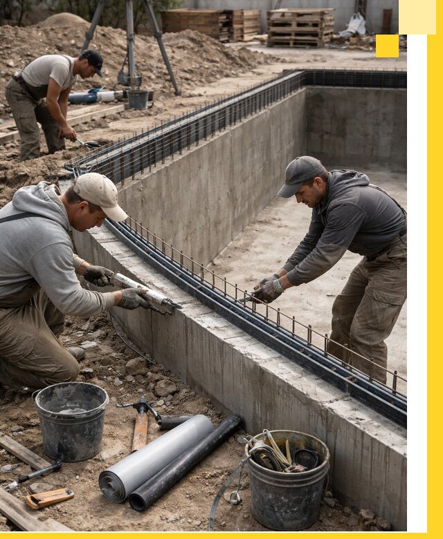 Качественный монтаж чаши бассейна в Курске под ключ с гарантией