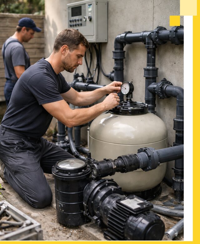 Поставка и монтаж фильтровального оборудования для бассейнов в Курске