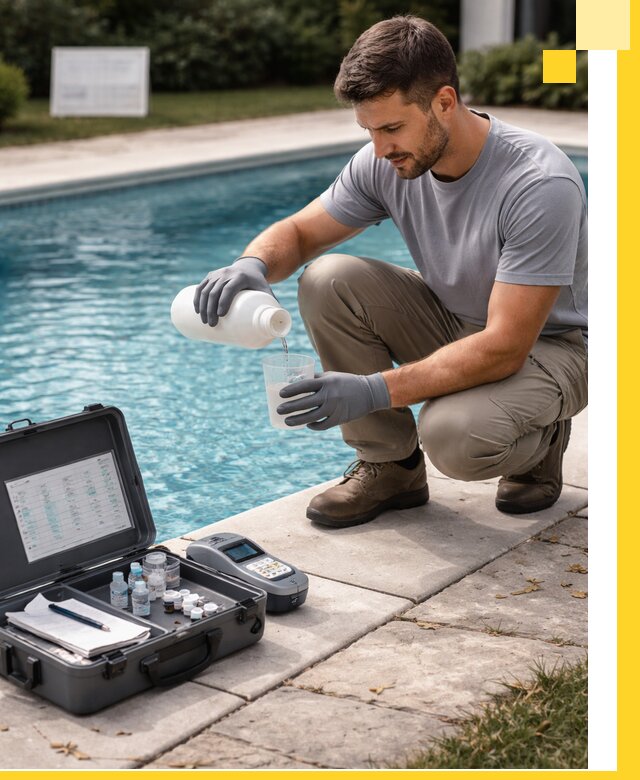 Профессиональная дезинфекция воды в бассейне в Курске