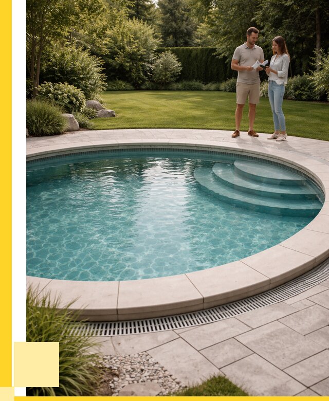 Круглые каркасные бассейны купить в Курске от 260600 р. | ЭриданКус