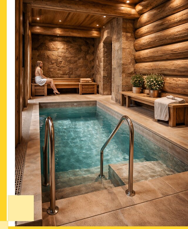 Аренда бани с бассейном в Курске от 1563600 р. | ЭриданКус