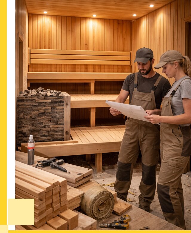 Строительство саун в Курске под ключ от 260600 р., ЭриданКус