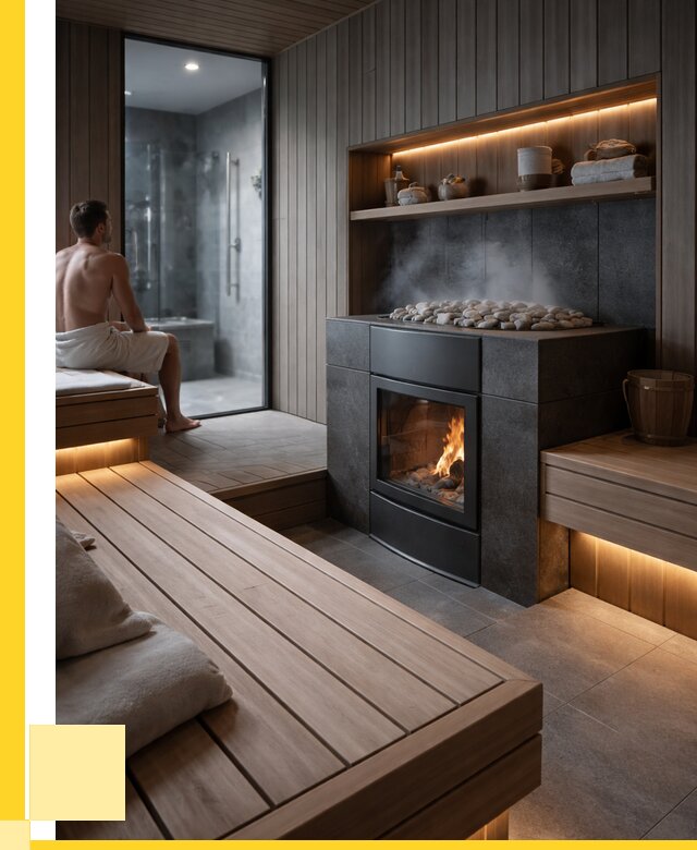 Проект сауны в частном доме в Курске от 36484 р. | ЭриданКус