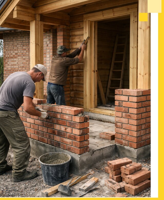 Строительство кирпичных бань под ключ в Курске с гарантией качества