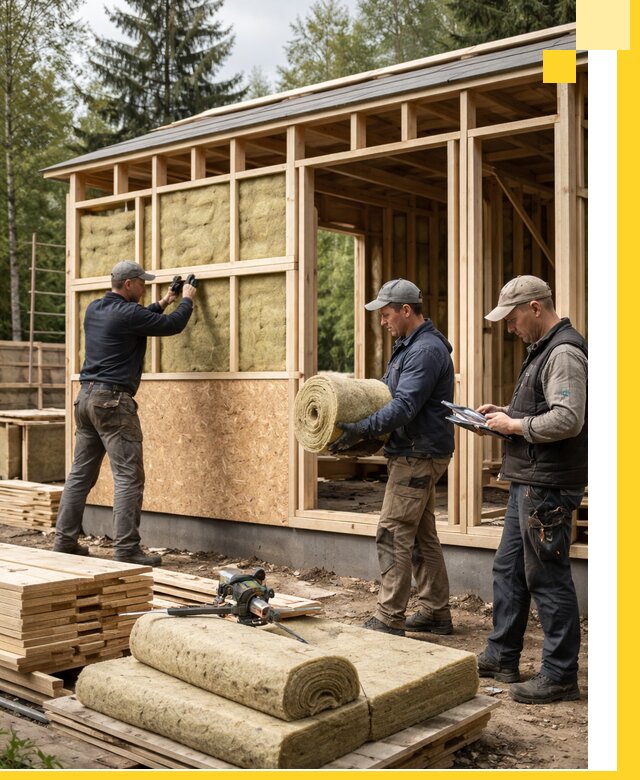 Проектирование и строительство каркасных бань в Курске под ключ