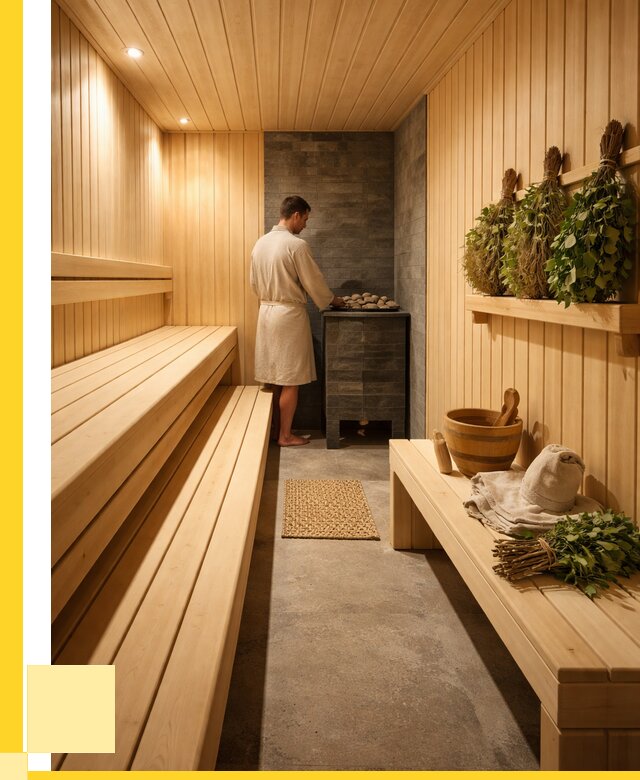 Отделка парной под ключ в Курске от 364840 р. | ЭриданКус