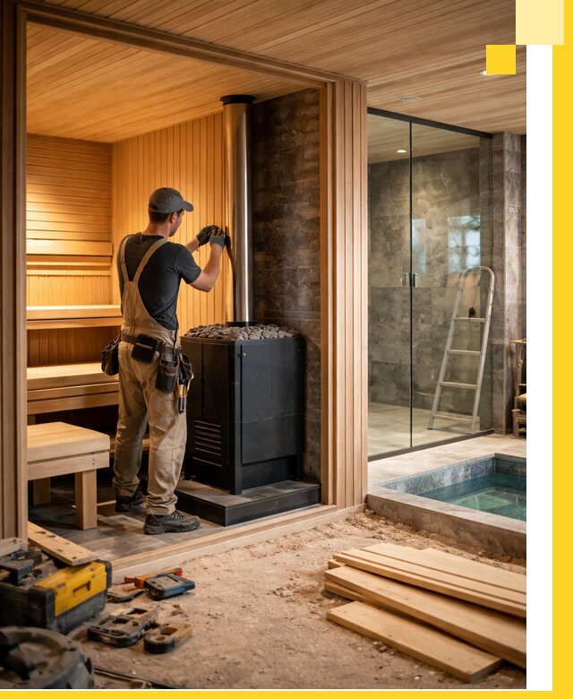 Полное строительство банных комплексов под ключ в Курске