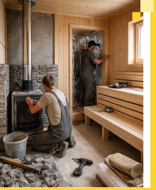 Строительство и изготовление бань под ключ в Курске