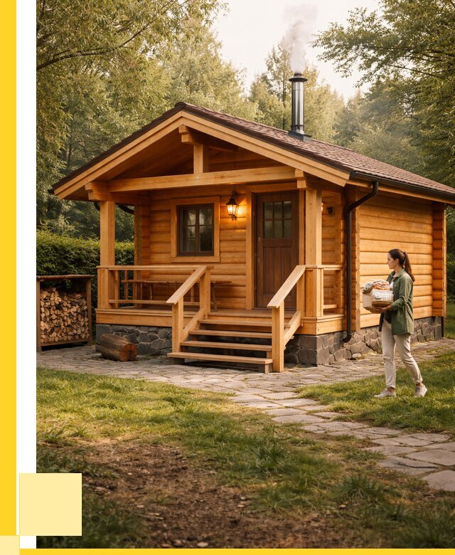 Купить баню под ключ в Курске от 677560 р. | ЭриданКус