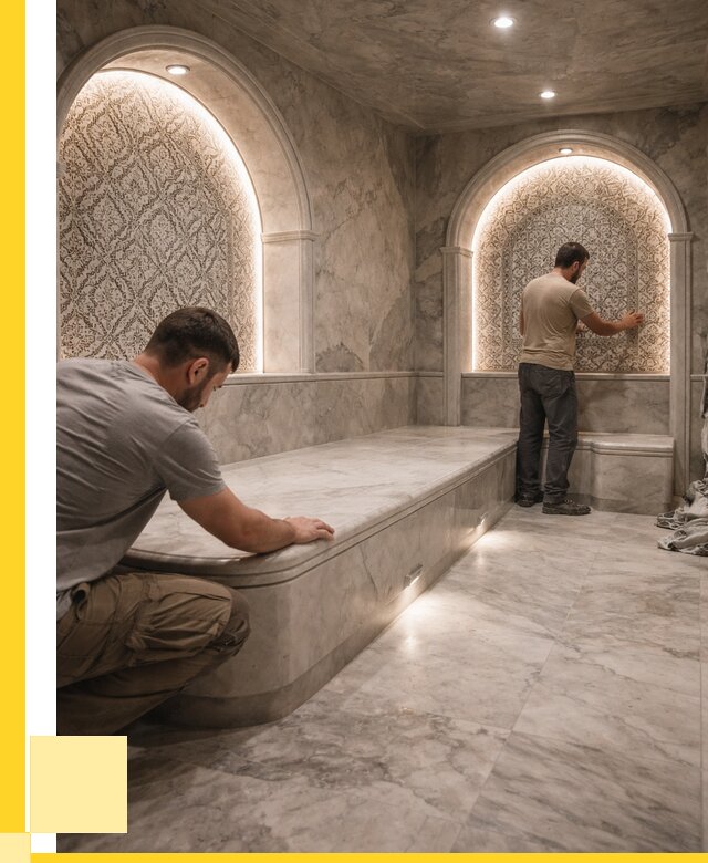 Турецкие бани под ключ в Курске от 260600 р. | ЭриданКус