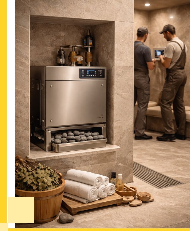 Парогенераторы для хамама в Курске от 78180 р. | ЭриданКус