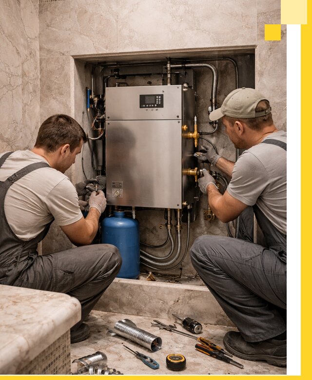 Продажа и установка парогенераторов для хамама в Курске