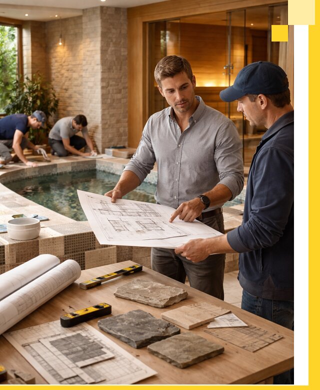 Проектирование SPA зон под ключ в Курске с инженерией